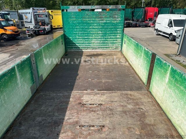 Düz kasa kamyon MERCEDES-BENZ Axor 1929 4x2 Pritsche + HIAB Ladekran