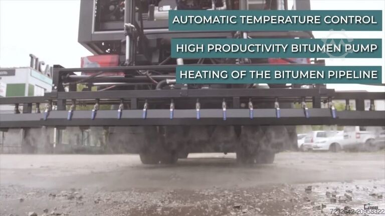 Spërkatës emulsioni bitumi TICAB Bitumen Emulsion Sprayer ABS-8000