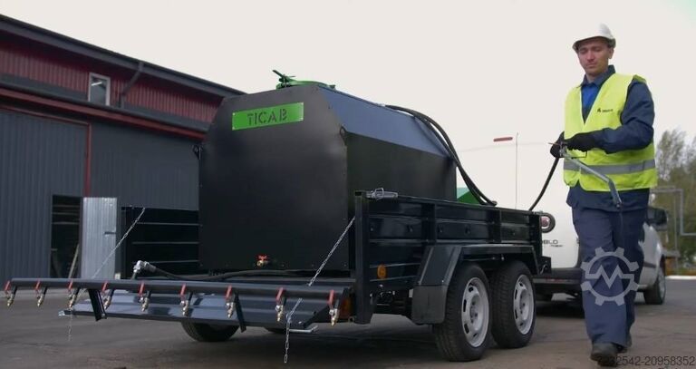 Bitumininės emulsijos purkštuvas TRADE INDUSTRIAL COMPANY AB SP. Z O.O. Bitumen Emulsion Sprayer 200 L,500L