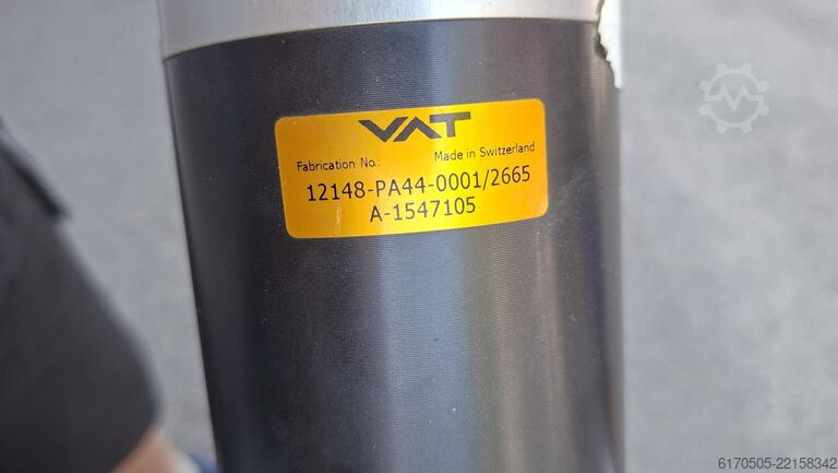 UHV sistemi ve manipülatör VAT 12148-PA44-0001/2665 gate valve
