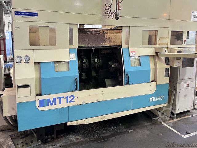 CNC-Drehmaschine mit Doppelspindel und Doppelrevolver Muratec MT-12m