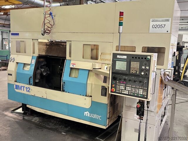 CNC-Drehmaschine mit Doppelspindel und Doppelrevolver Muratec MT-12m