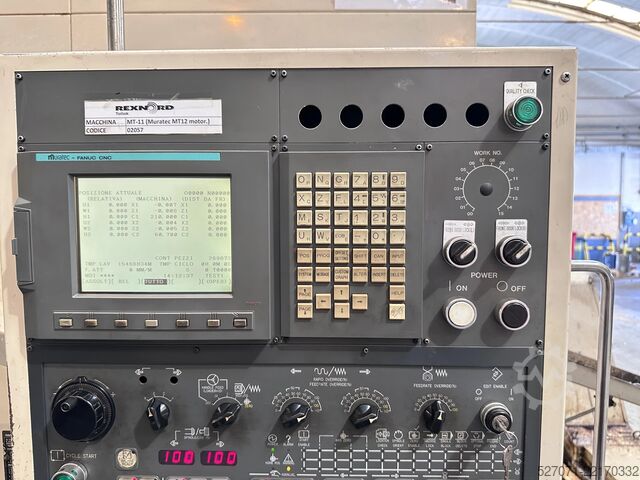 CNC-Drehmaschine mit Doppelspindel und Doppelrevolver Muratec MT-12m