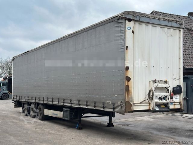 Open oplegger met zeil KRONE SD Pritsche + Plane Edscha-Verdeck Mega