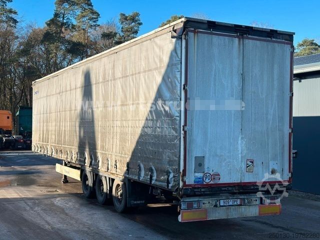 Open oplegger met zeil KRONE SD Pritsche + Plane Edscha-Verdeck Mega