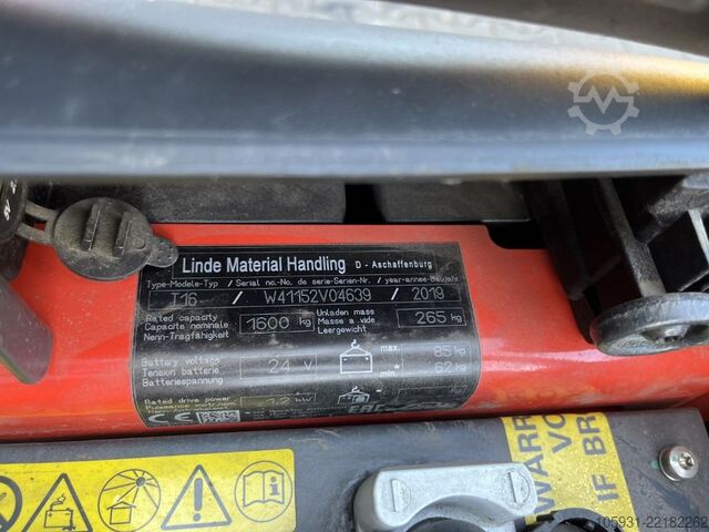Kích nâng pallet thủ công Linde T16