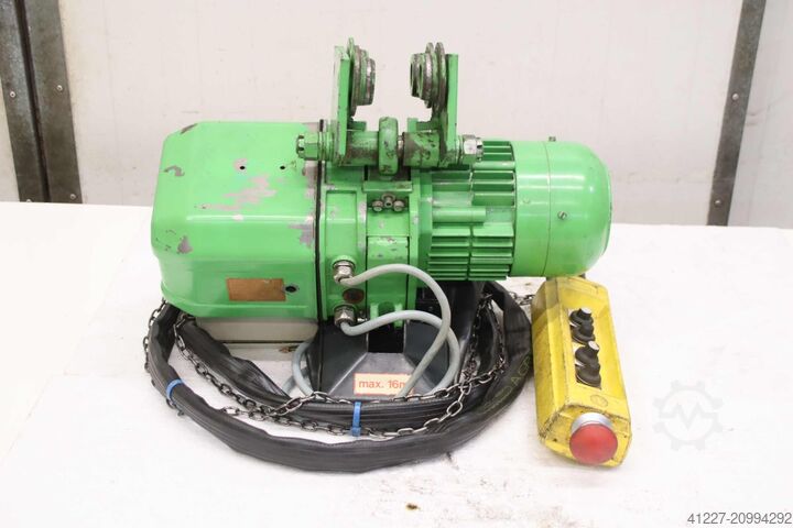 Wciągnik łańcuchowy z wózkiem jezdnym 500 kg Stahl T 302 L