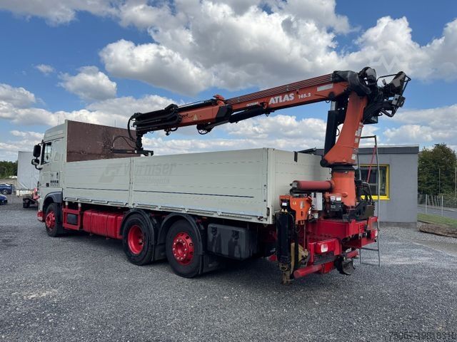 Camion cu platformă DAF XF 440 / Atlas Kran 145.2 Bj 2017 /HU 02/2026
