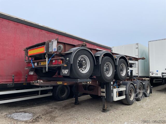 Kontejnerski transport Van Hool 3B0049 20FT Chassis / BPW Axles / Discbrakes