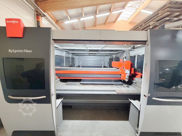 < 600 h 6 kW kuitulaser, uusi resonaattori BYSTRONIC BySprint Fiber 4020 6kW