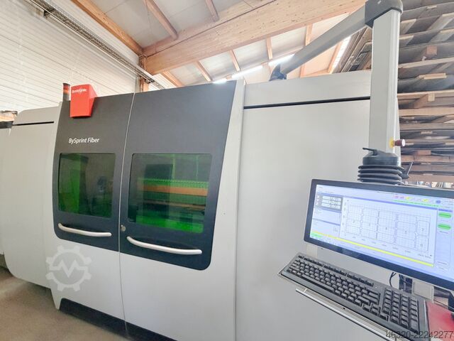 < 600 h 6 kW kuitulaser, uusi resonaattori BYSTRONIC BySprint Fiber 4020 6kW