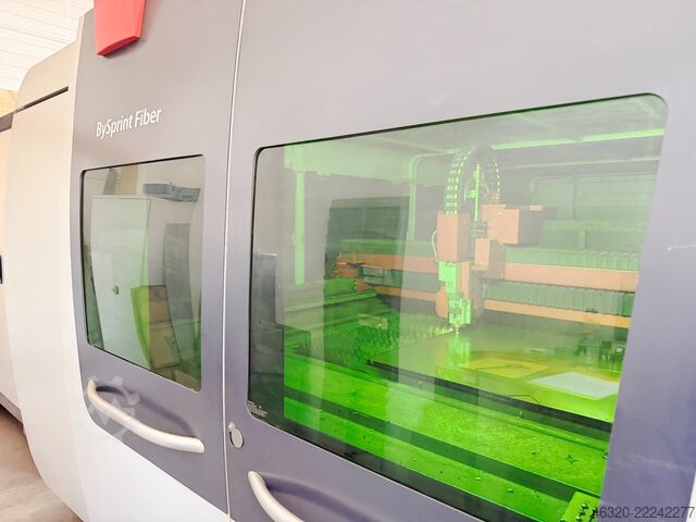 < 600 h 6 kW kuitulaser, uusi resonaattori BYSTRONIC BySprint Fiber 4020 6kW