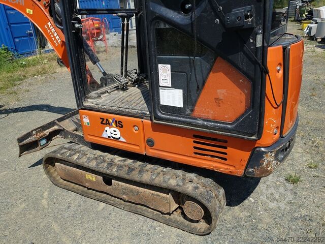 Minikaivinkone HITACHI ZX19-6CR