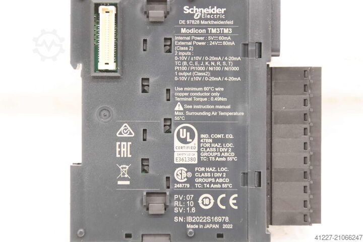 Control PLC Schneider Electric Modicon TM3TM3