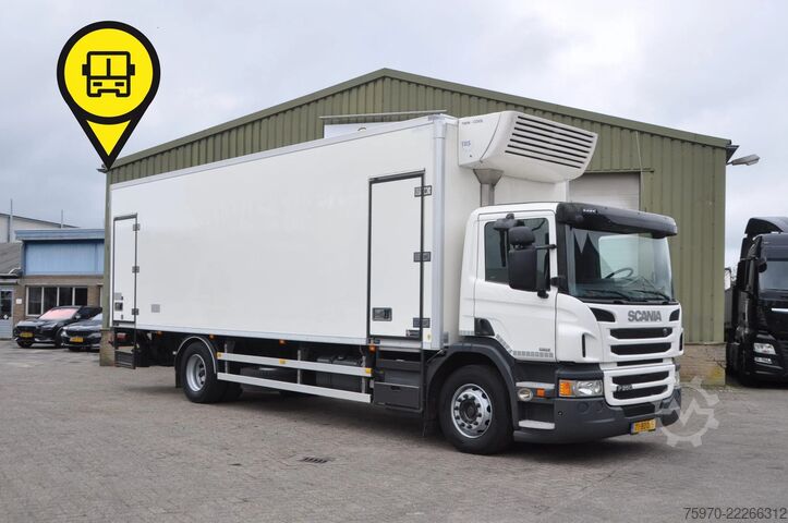 Transport chłodniczy/mrożony Scania P250 ECF BOX + TRS TWIN-COOL + DHOLLANDIA