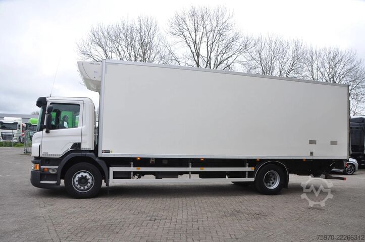 Transport chłodniczy/mrożony Scania P250 ECF BOX + TRS TWIN-COOL + DHOLLANDIA