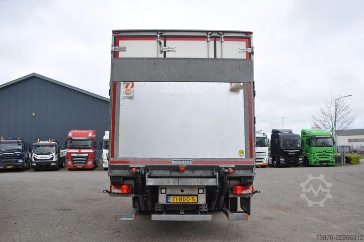 Transport chłodniczy/mrożony Scania P250 ECF BOX + TRS TWIN-COOL + DHOLLANDIA