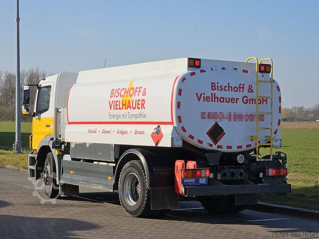 Tanker truck MERCEDES-BENZ AXOR 1833 FUEL 14170L PUMP