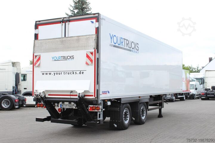 Gjysëm-rimorkio SCHMITZ Blumenbreite TW LBW Lenkachse Rent-Miete