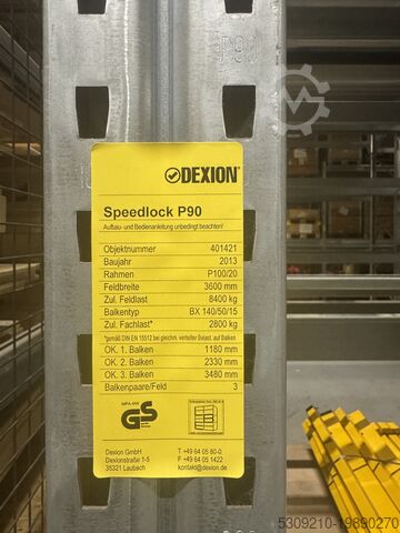 Stalak za teške dužnosti Dexion MOVO 3008