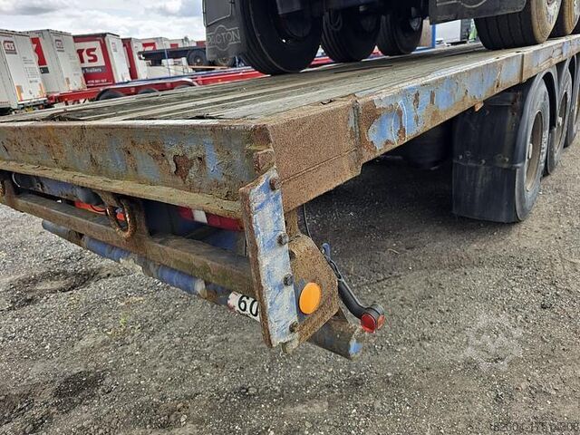 Flatbed PACTON 3 AXLE FLATBED TRAILER BPW DRUM
