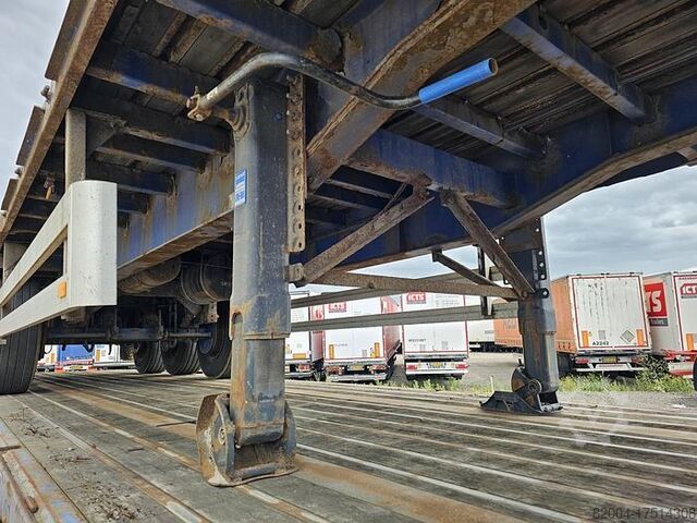 Flatbed PACTON 3 AXLE FLATBED TRAILER BPW DRUM