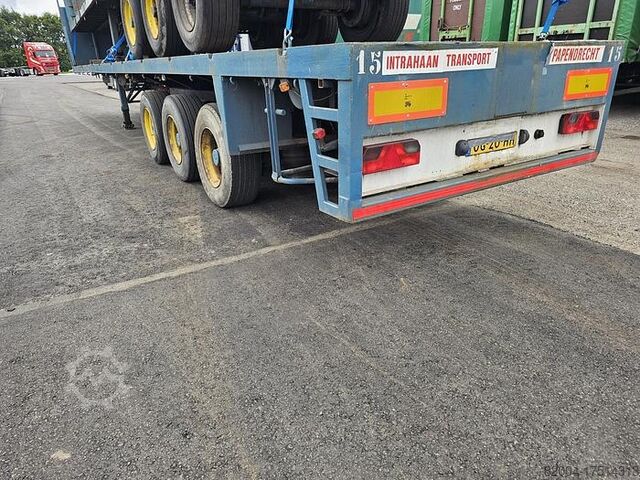 Plakanā platforma LINTRAILERS LSPU 18-27 | EXTENDIBLE TRAILER 21.20 MTR | STE...