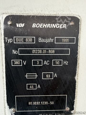 Tour parallèle VDF Boehringer DUE 630