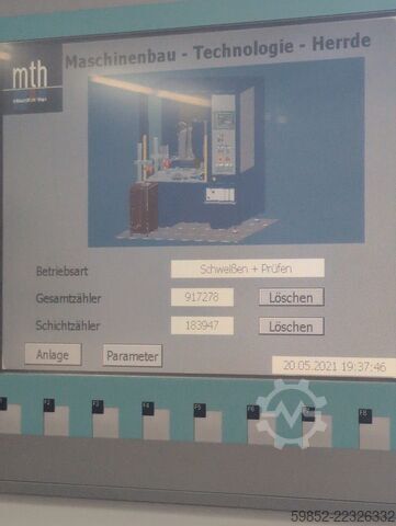 US hegesztőberendezés mth USV 20L mth ultraschalltechnologie Gmbh US Schweißanlage