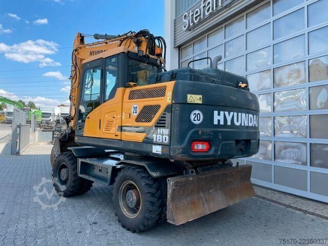 Radbagger Hyundai HW 180 / 6.102h / Tieflöffel / OQ70/55 / Klima