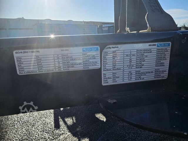 Container transport D-TEC PORTMASTER| 1 X EXTENDIBLE | 4670 KG| MERCEDES ...