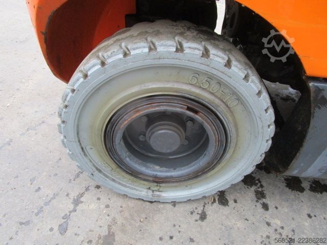 رافعات شوكية ديزل Doosan D25S-5 -Triplex-Freihub 4,75m + Seitenschieber