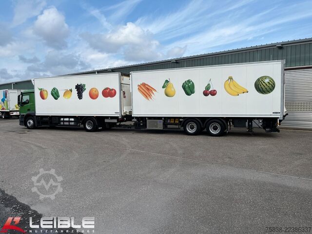 Kühlkoffer-LKW MERCEDES-BENZ Antos 1836*Kühlkoffer*Carrier Syberia*LBW*Kamera