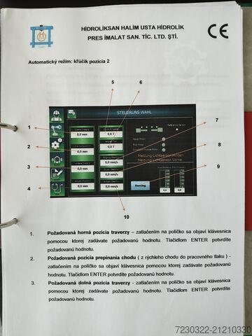 Hidraulična presa Hidroliksan H1000