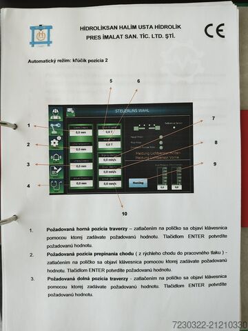 Hidraulična presa Hidroliksan H1000