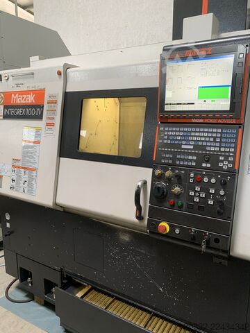 Pusat pembubutan dan milling CNC Mazak Integrex 100-IV