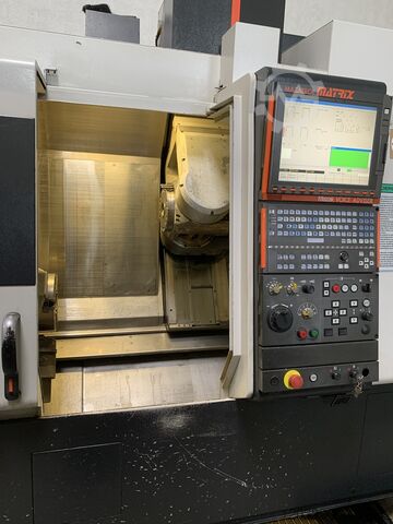 Pusat pembubutan dan milling CNC Mazak Integrex 100-IV
