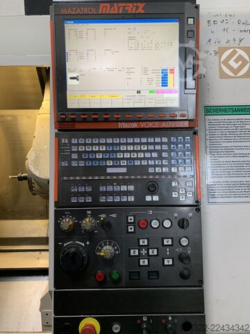 Pusat pembubutan dan milling CNC Mazak Integrex 100-IV