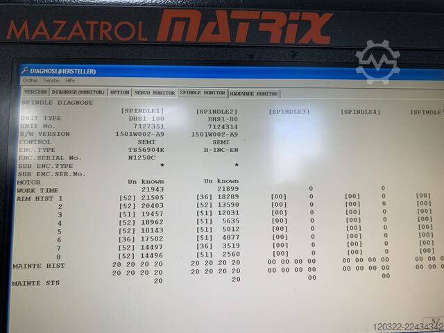 Pusat pembubutan dan milling CNC Mazak Integrex 100-IV
