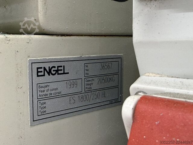μηχανή χύτευσης με έγχυση ENGEL ES 1800/250 HL