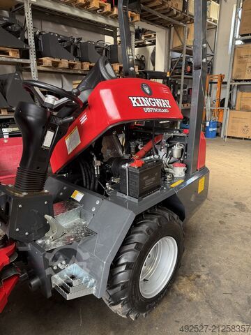 Xe xúc lật KINGWAY H180 KUBOTA - động cơ 4x4 Kingway H180