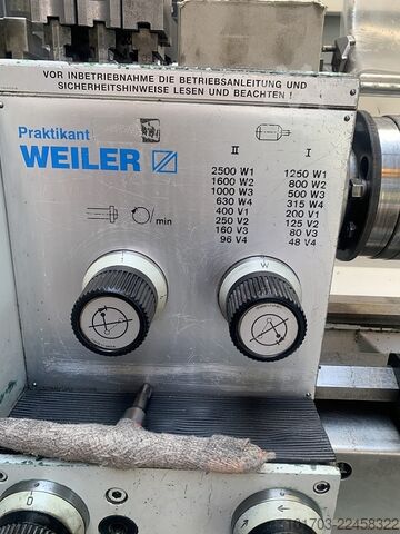 مخرطة متوازية WEILER Praktikant 160 B