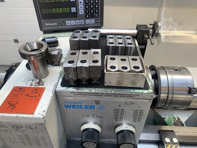 مخرطة متوازية WEILER Praktikant 160 B