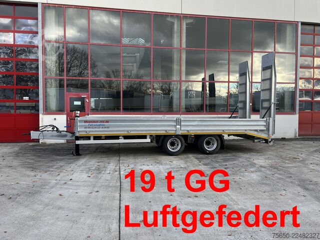 Reboque com plataforma rebaixada Möslein TTH 19- 6,7  19 t Tandemtieflader-- Neufahrzeug --
