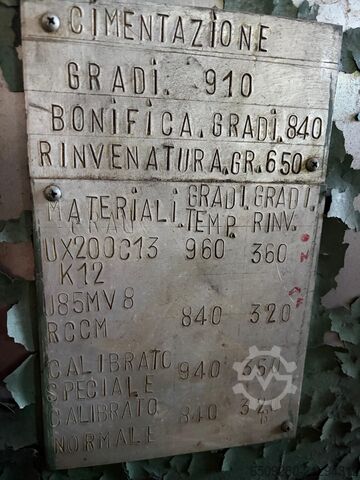 Horno eléctrico para tratamientos térmicos Sapim RM 45