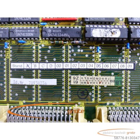 Siemens komponenta Siemens 6FM1470-4BA20 WF470 Anzeigebaugruppe E Stand siehe Foto
