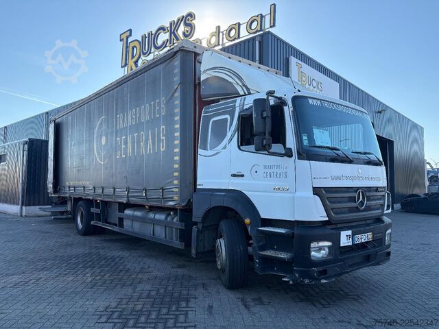 滑动油布 Mercedes-Benz Axor 1833 + MANUAL + SLEEPCAB + LOADLIFT + 18T