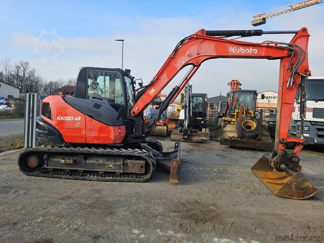 мини-экскаватор KUBOTA KX 080 -4