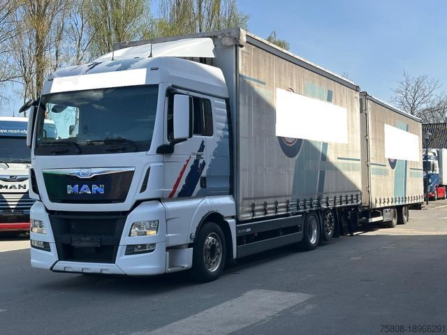 Jumbo-Lkw MAN TGX 26.440 Jumbozug 3+2 Durchlade Hubdach ACC