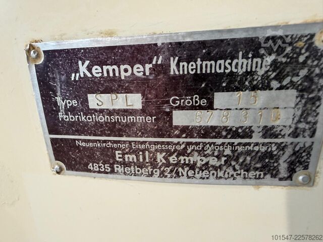 Mikser spirale Kemper SPL 15